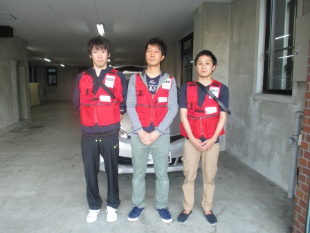 平成28年5月22日朝7時　第１０班メンバーが熊本へ向かいます